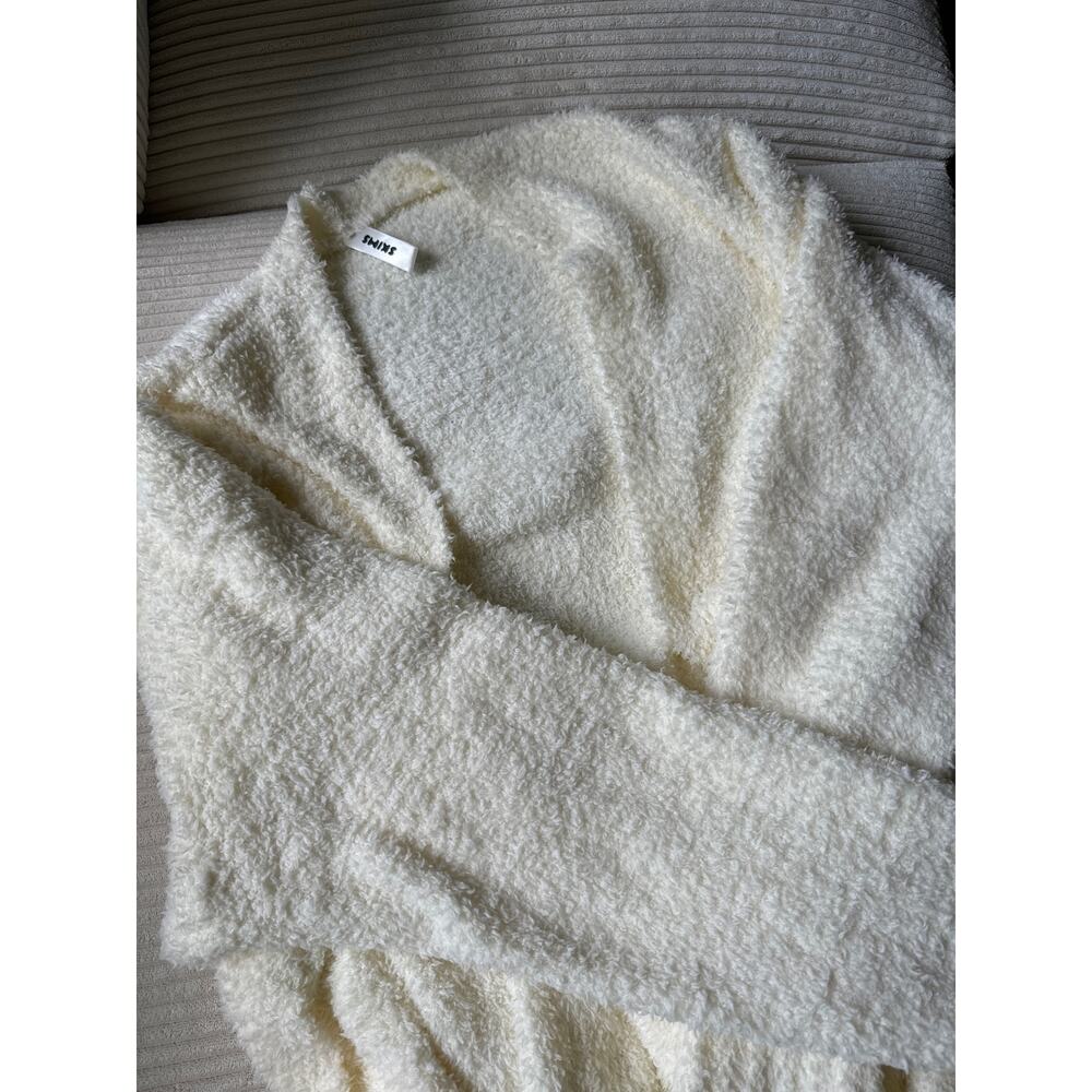 Skims Cozy Knit Robe Bone Size 2X/3X